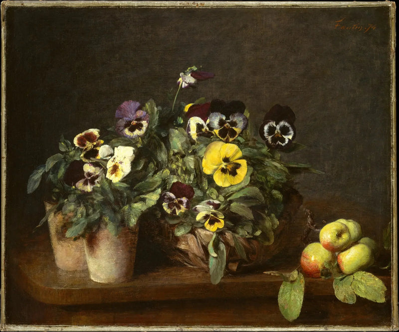 Kuva: Still life with thoughts - Henri Fantin-Latour