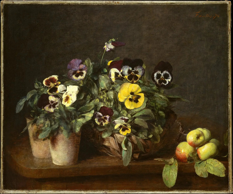 Kuva: Still life with thoughts - Henri Fantin-Latour