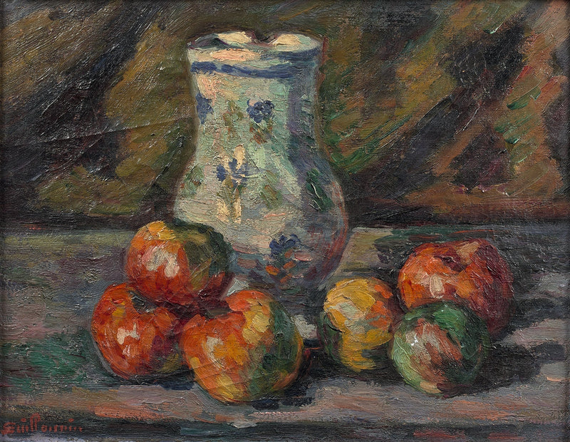 Kuva still life omenoilla - Armand Guillaumin
