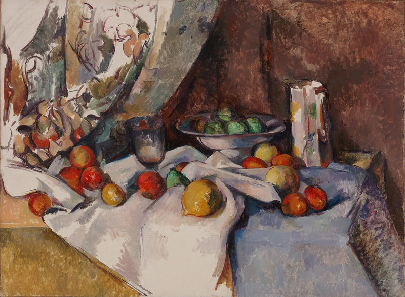Omenia esittävä asetelma - Paul Cézanne