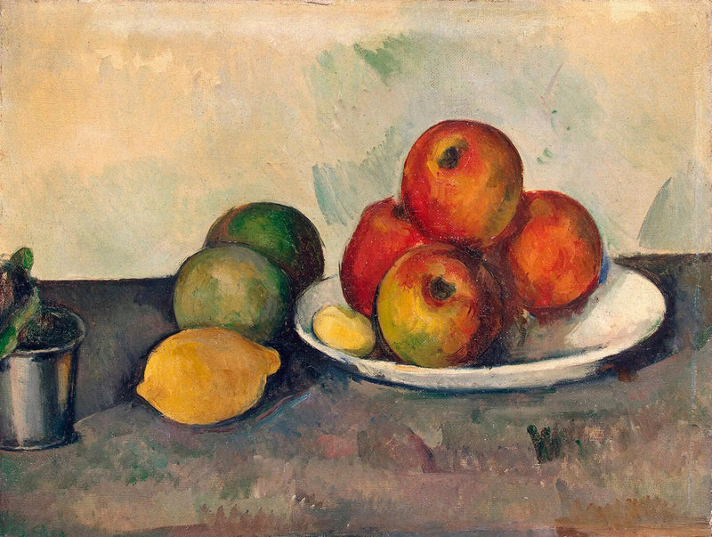 Omenia esittävä asetelma - Paul Cézanne