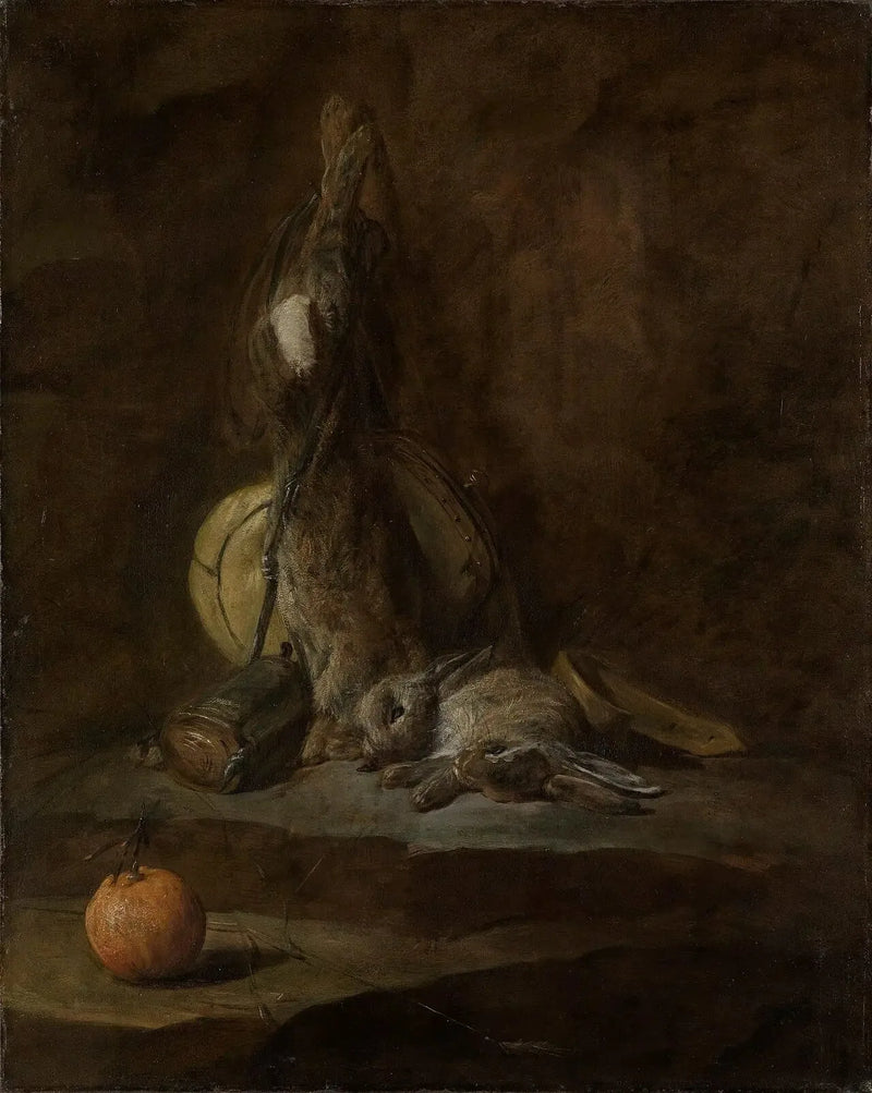 Kuollisten kanien asetelma - Jean Siméon Chardin