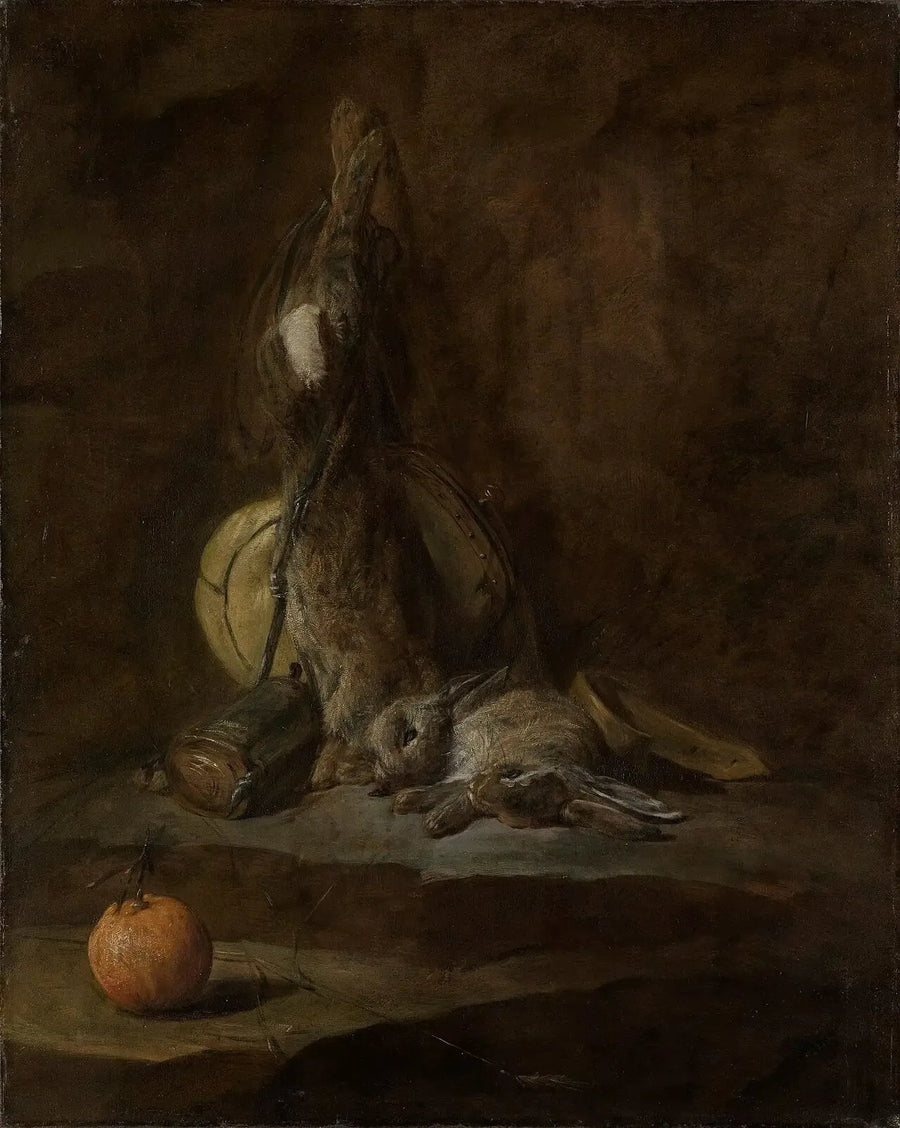 Kuollisten kanien asetelma - Jean Siméon Chardin