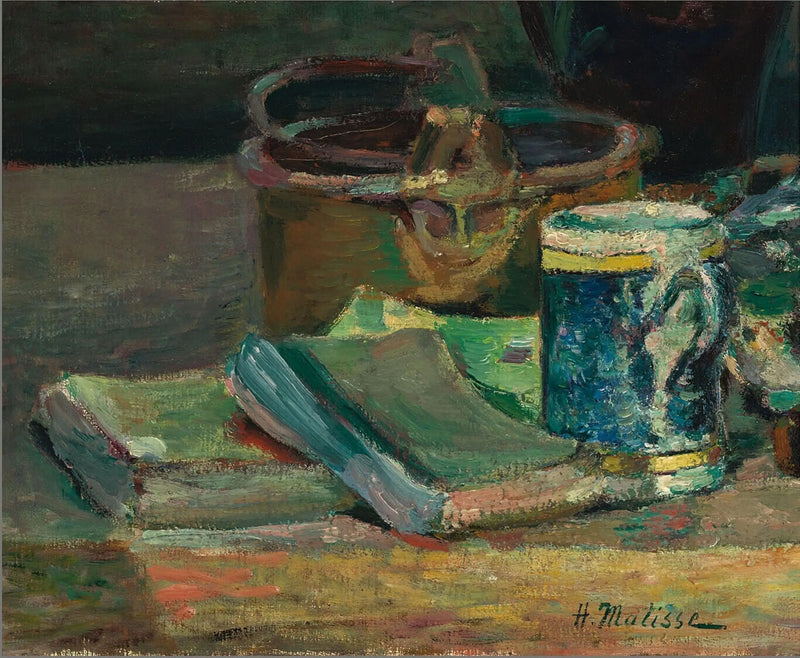 Still Life with Books - Henri Matisse