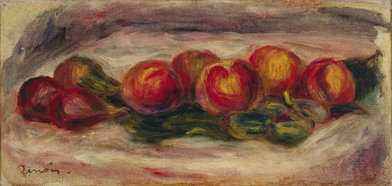 Still Life with Apples and Figs - Pierre-Auguste Renoir