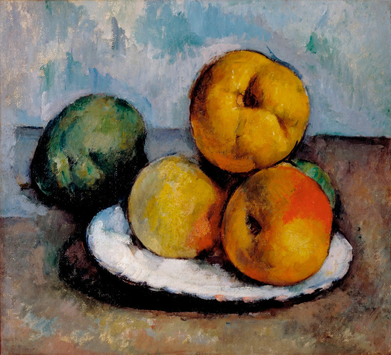 Kuolema-asetelma omenoiden kanssa - Paul Cézanne