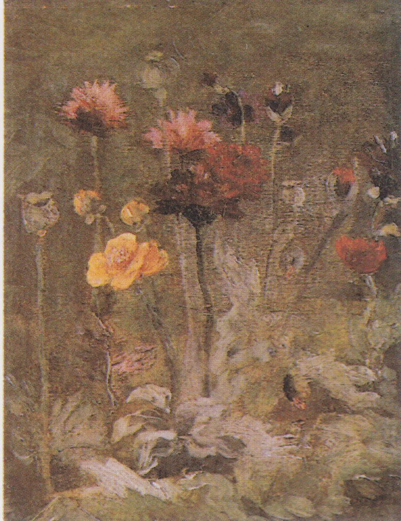 Still Life with Scabious and Buttercup - Vincent van Gogh