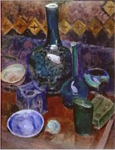 Sininen stillife - Robert Delaunay