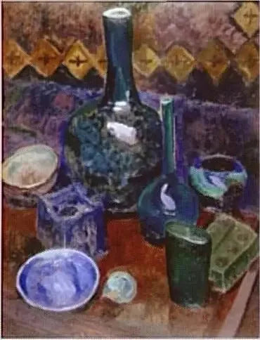 Sininen stillife - Robert Delaunay