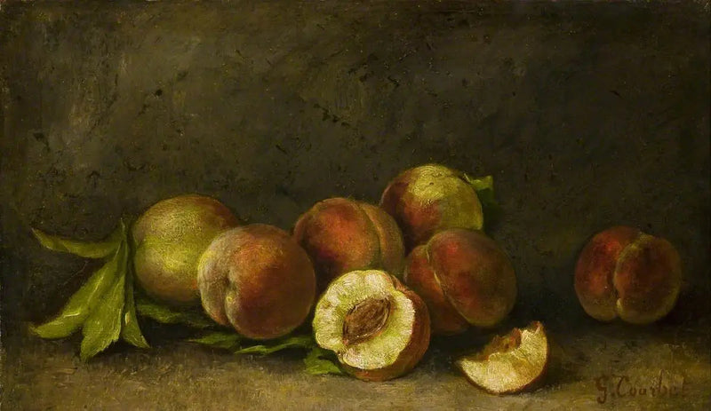 Persikkakuvataulu - Gustave Courbet