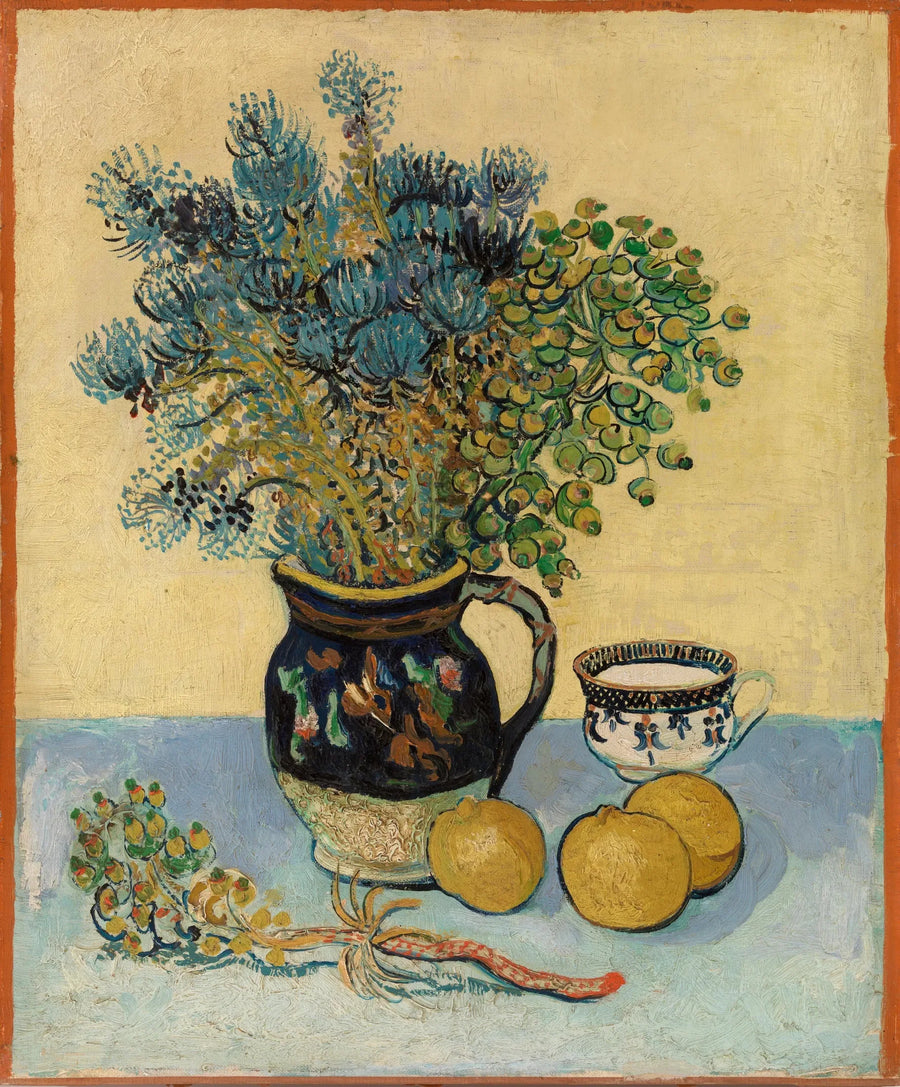 Still Life: Majolica with Wild Flowers - Vincent van Gogh