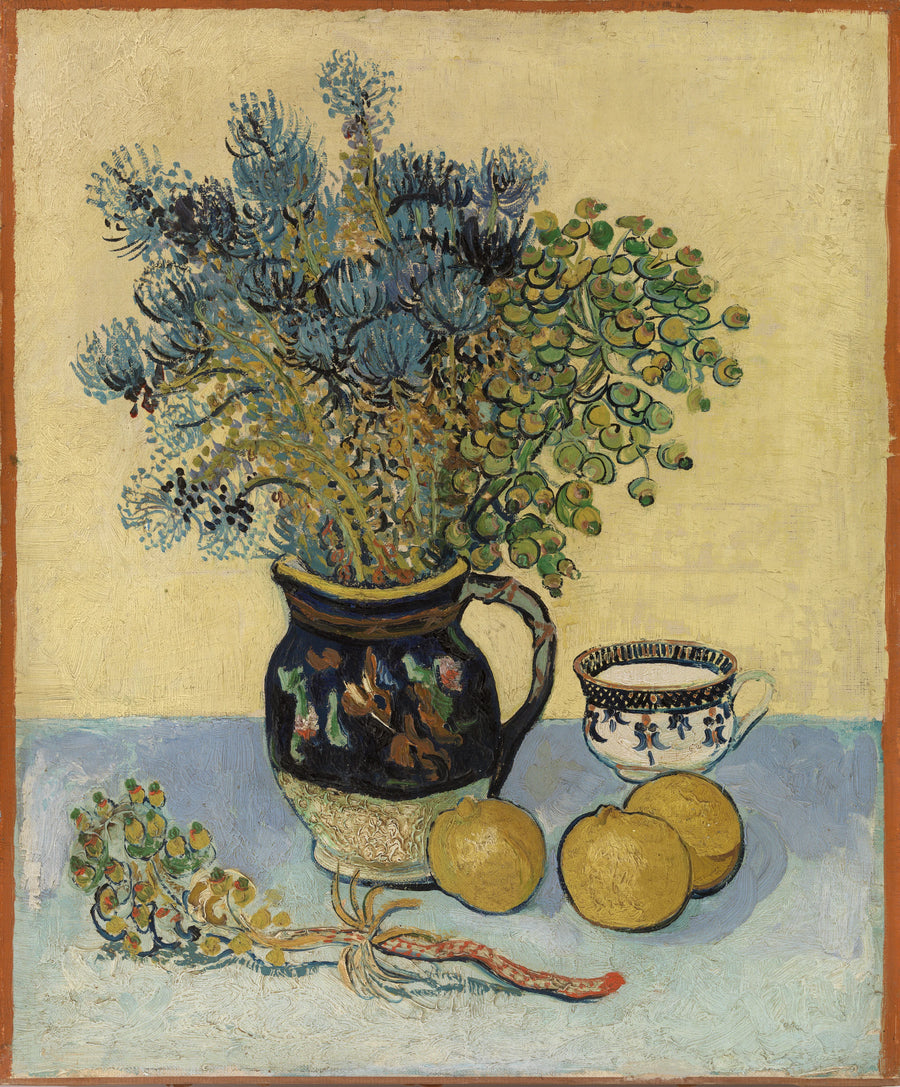 Still Life: Majolica with Wild Flowers - Vincent van Gogh