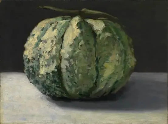 Still life, melon - Édouard Manet