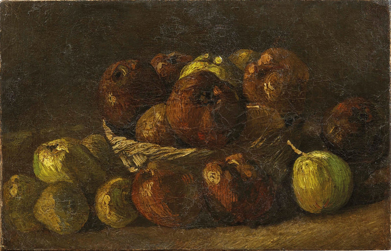 Still life with a basket of apples - Vincent van Gogh