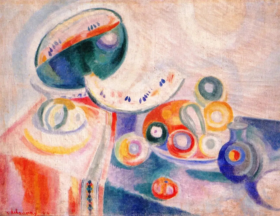 Portugalilainen still-elämä - Robert Delaunay
