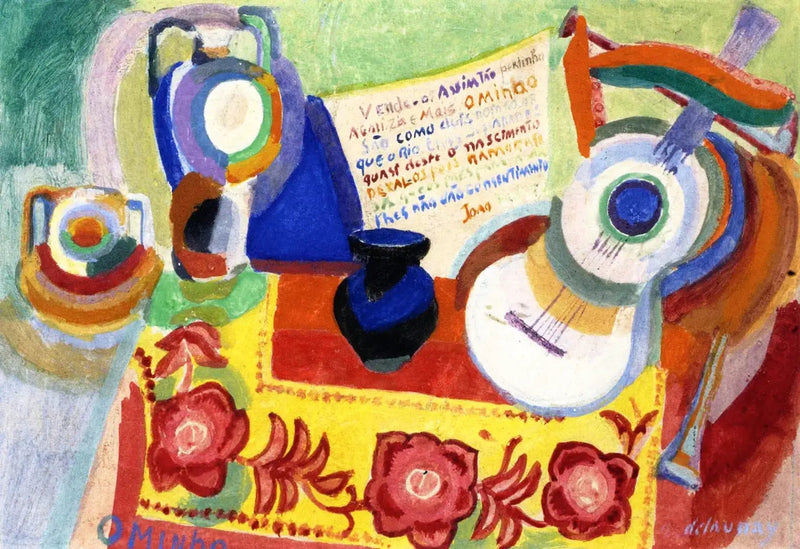 Portugalilainen still-elämä - Robert Delaunay