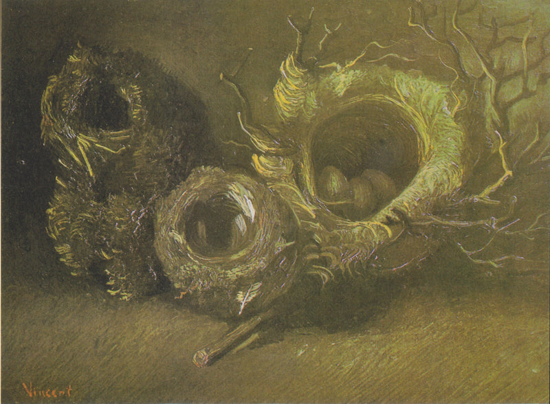 Kolme lintujen pesää - Vincent van Gogh