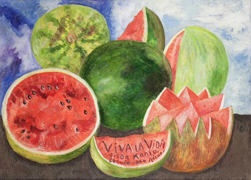 Still life: Viva la Vida - Frida Kahlo