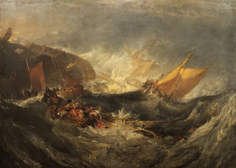 Rahtilaivan haaksirikko - J. M. W. Turner