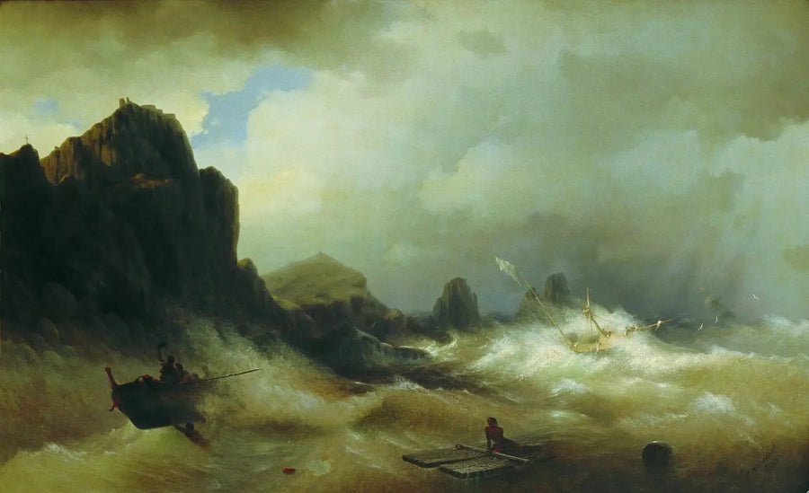 Laivaustappio - Ivan Aïvazovski