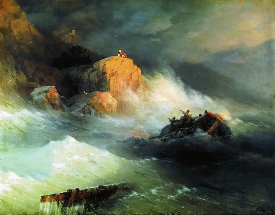 Naufrage - Ivan Aïvazovski - Alpha Reproduction