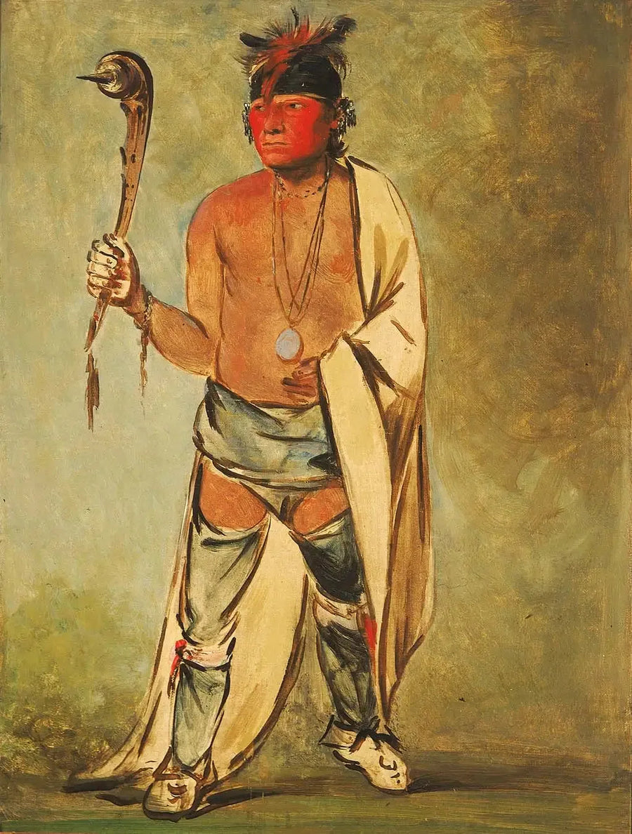 Naugh-háigh-hee-kaw, Se joka kostuttaa puuta - George Catlin