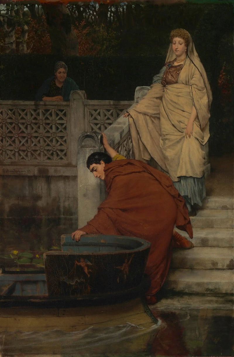 Veneily navigointi - Lawrence Alma-Tadema