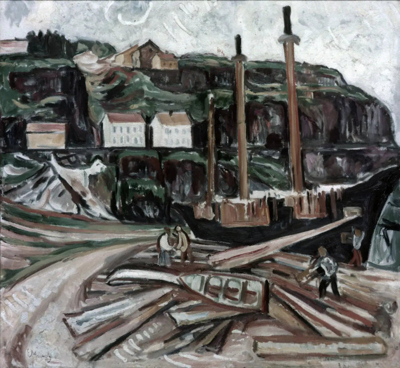 Purkuvene - Edvard Munch