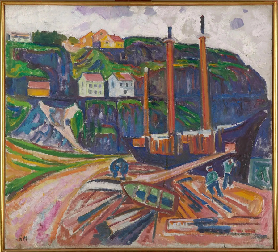 Purkuvene - Edvard Munch