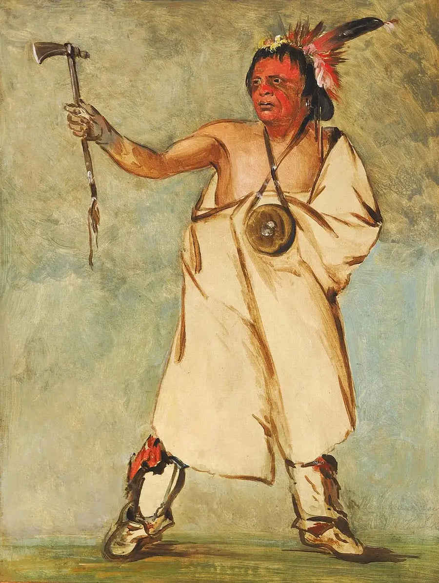 Naw-naw-páy-ee, sotilas - George Catlin