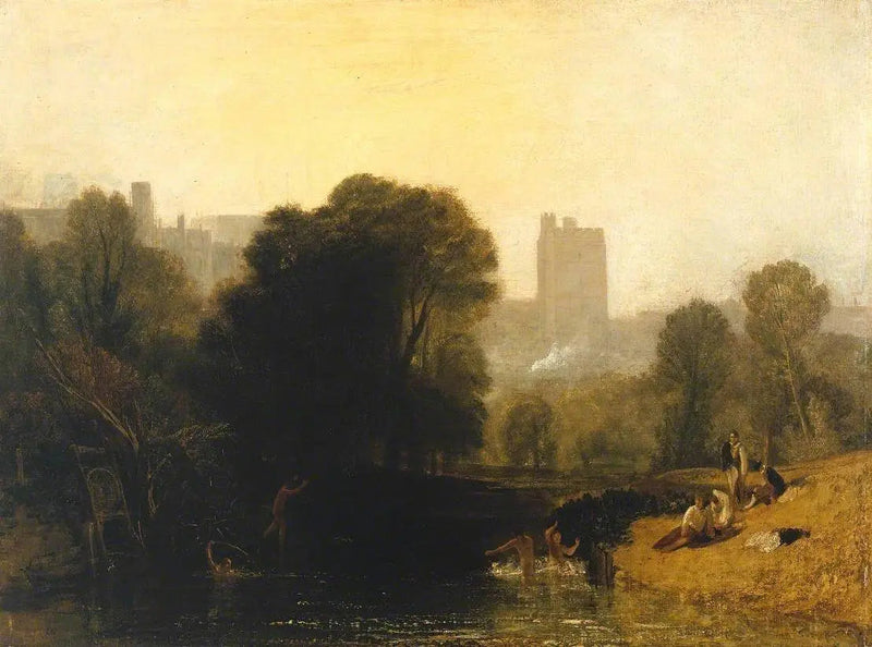 Thamesin lukon lähellä, Windsor - J. M. W. Turner