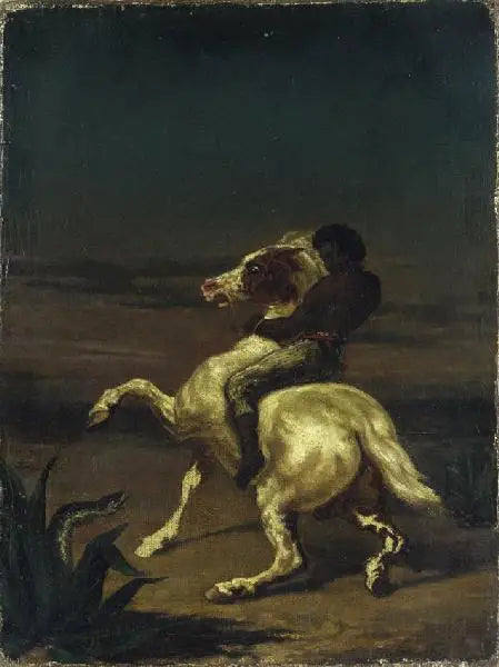 Musta ratsastaja - Théodore Géricault