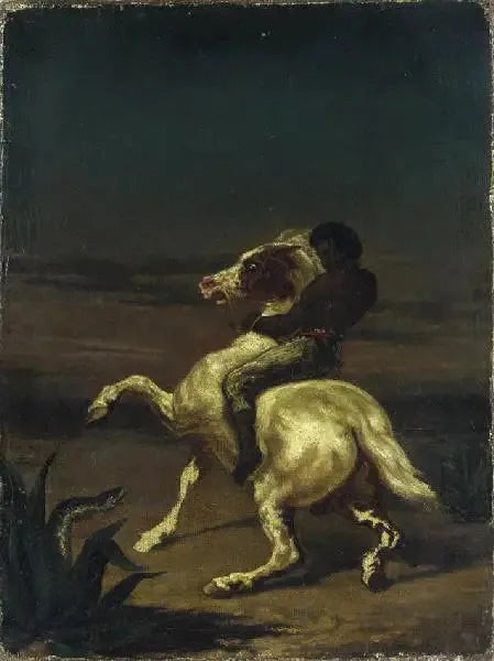 Musta ratsastaja - Théodore Géricault