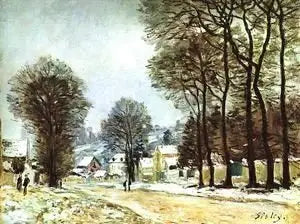 Lumi Louveciennes - Alfred Sisley