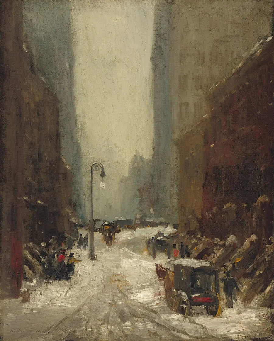 Lumikinos New Yorkissa - Robert Henri