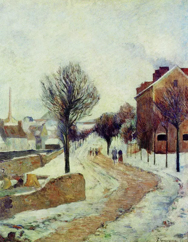 Lumi lähiössä - Paul Gauguin