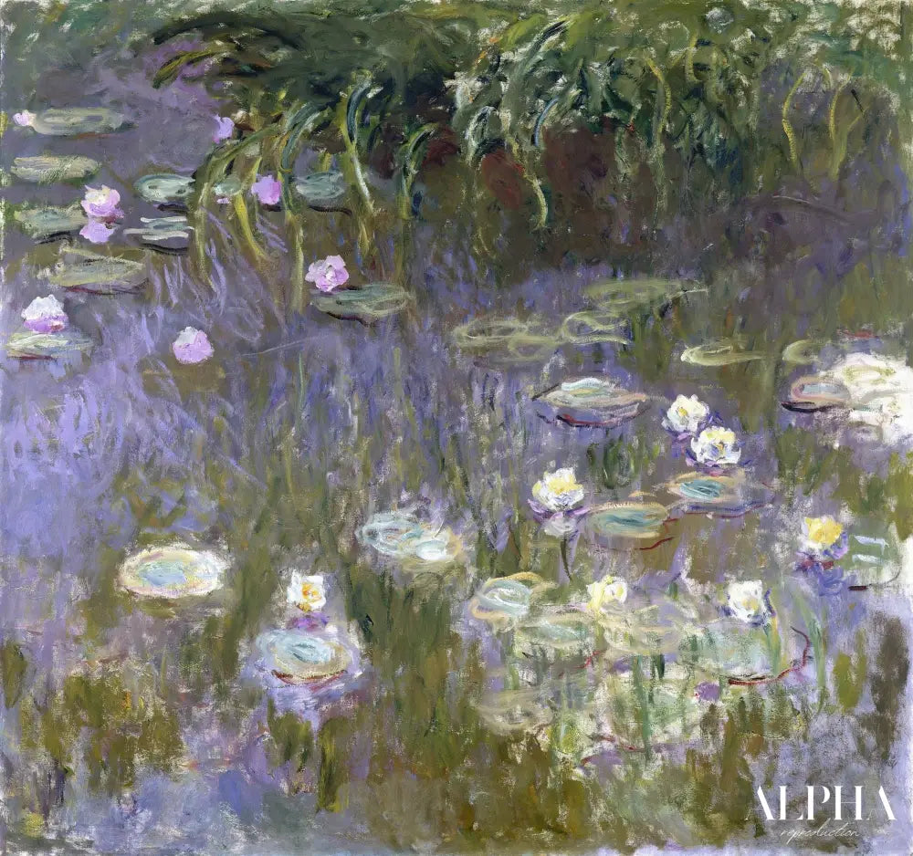 Nénuphars,1922 - Claude Monet - Reproductions de tableaux et peintures haut de gamme