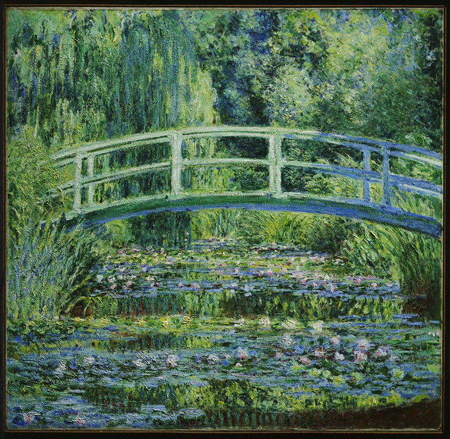 Lumpeet ja japanilainen silta - Claude Monet