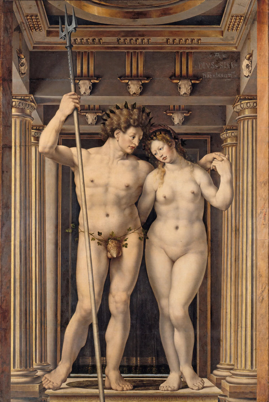 Neptunus ja Amphitrite - Jan Gossaert