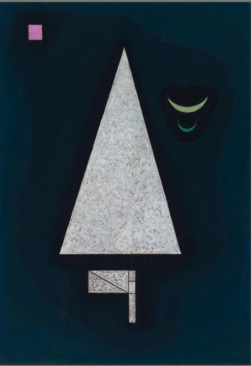 Valkoisen terävyys - Vassily Kandinsky