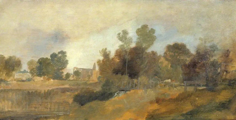 Newark Abbey Wey-joella - J. M. W. Turner