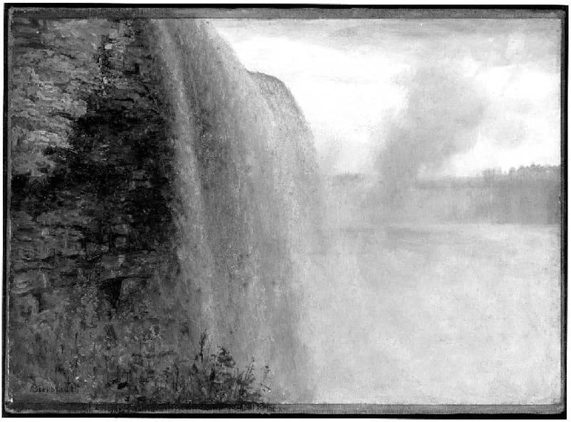 Niagara amerikkalaiselta puolelta - Albert Bierstadt