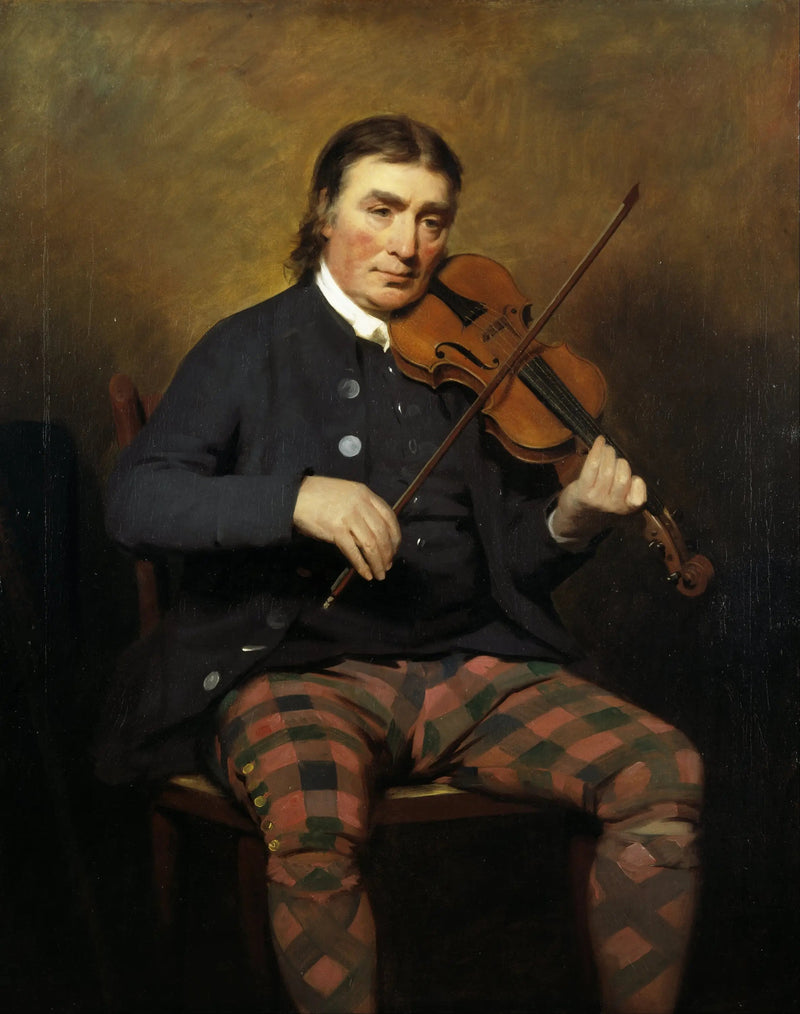 Niel Gow, 1727 - 1807. Viulisti ja säveltäjä - Henry Raeburn