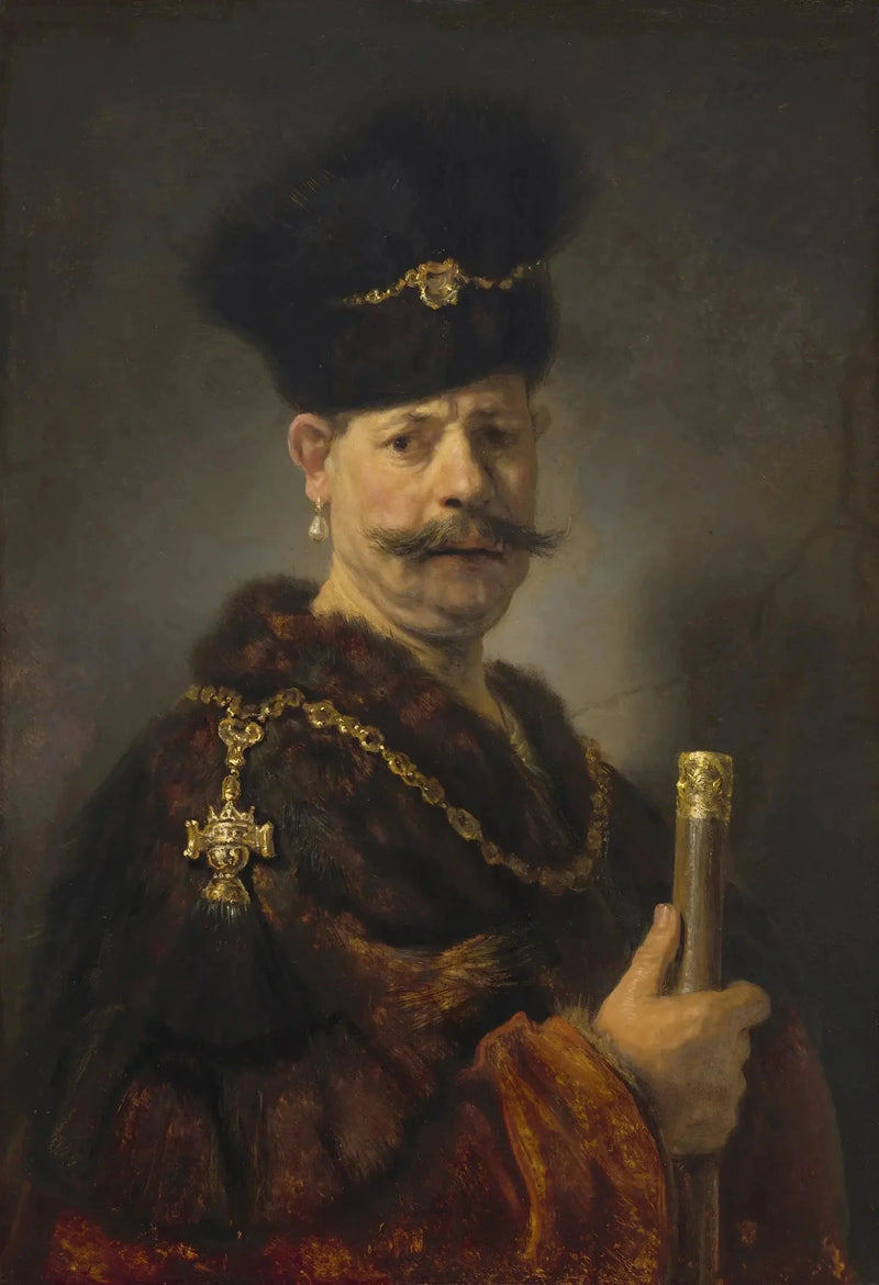 Aatelinen puolalainen - Rembrandt