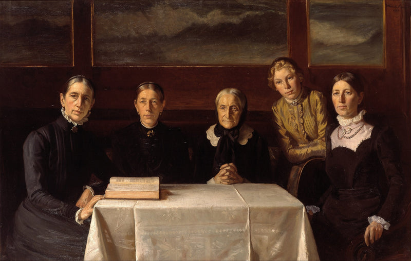 Joulu 1900 - Michael Peter Ancher