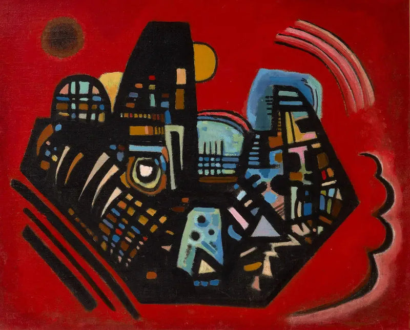 Musta-Punainen - Vassily Kandinsky