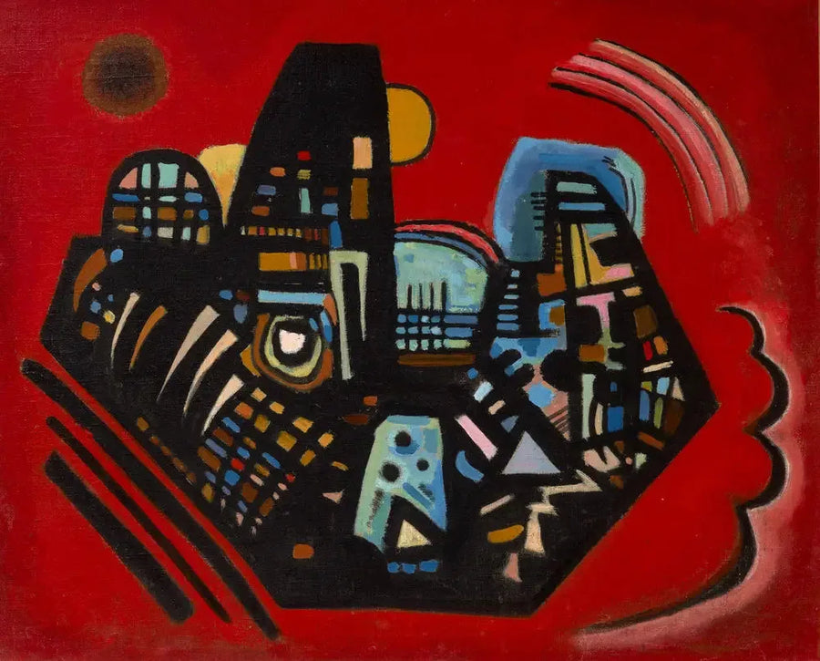 Musta-Punainen - Vassily Kandinsky