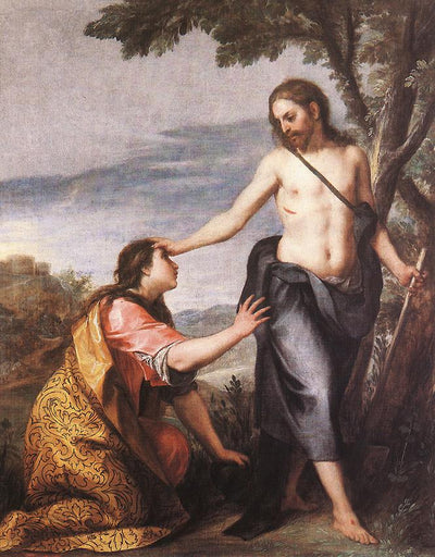 Noli me Tangere (Le Christ apparaissant comme jardinier à Marie-Madeleine) - Alonso Cano - Alpha Reproduction