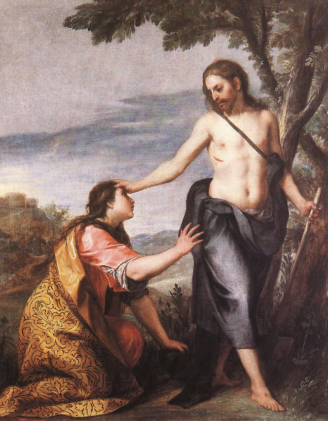 Noli me Tangere (Kristus ilmestyy puutarhuriin Marie-Magdalenana) - Alonso Cano