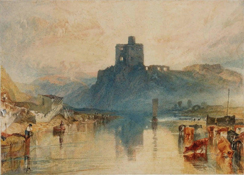 Norhamin linna, Tweed-joen varrella - J. M. W. Turner